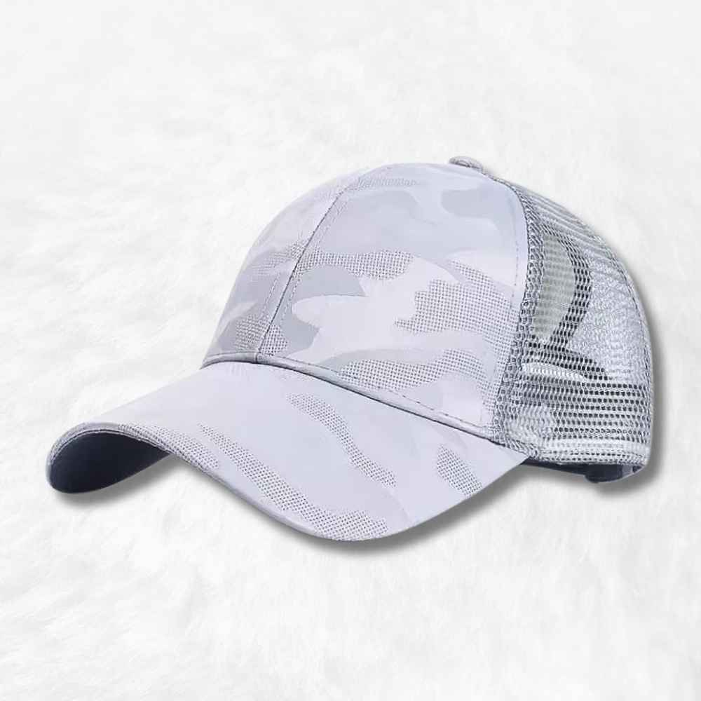 Casquette Trucker Femme Grise