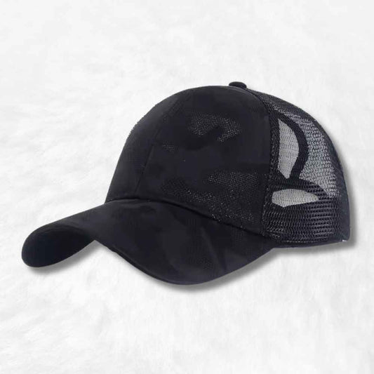 Casquette Trucker Femme Noir