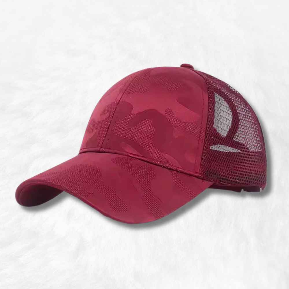 Casquette Trucker Femme Rouge