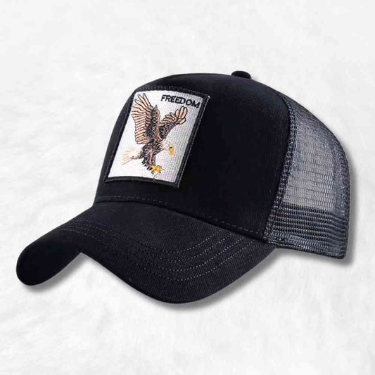 Casquette Trucker Freedom noir