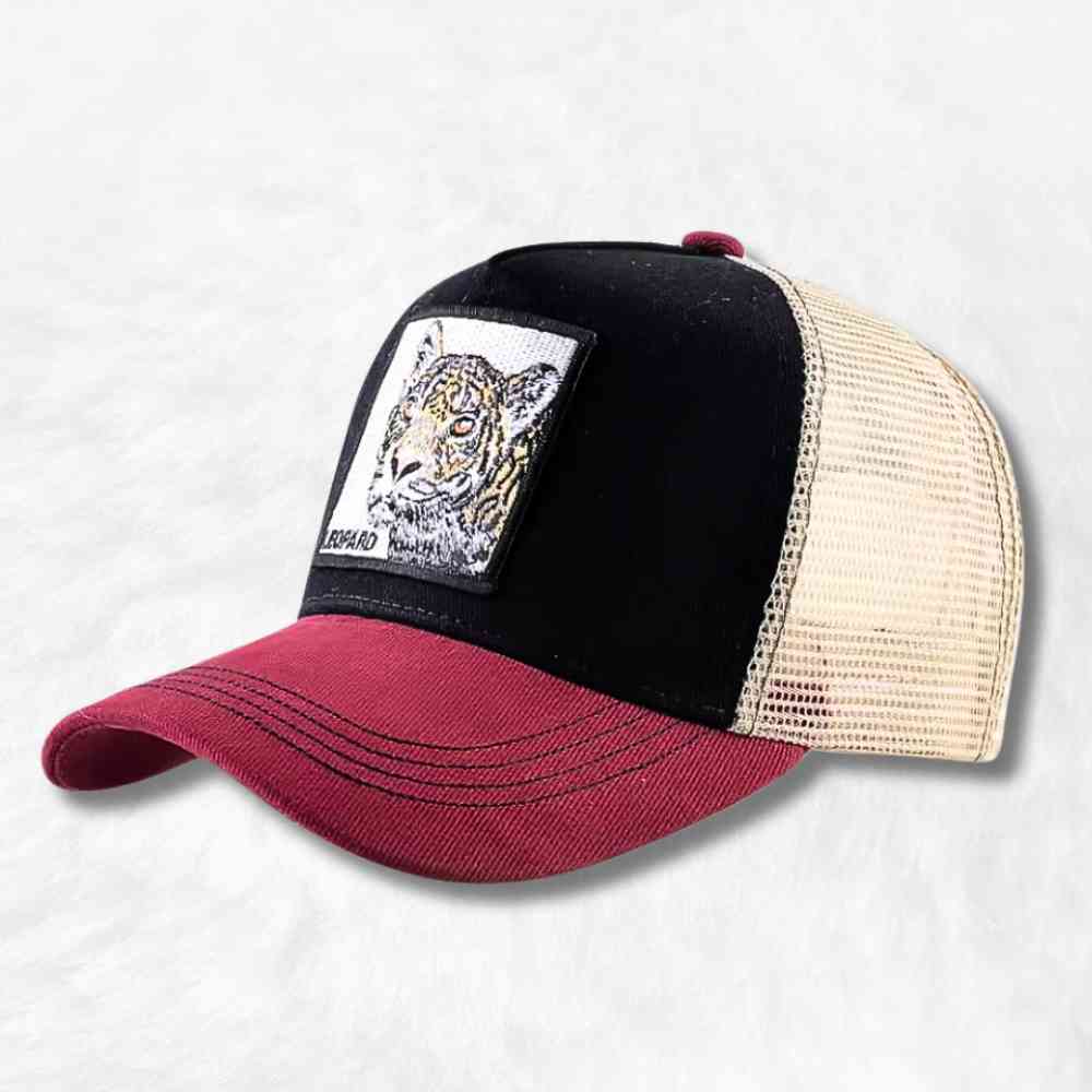 Casquette Trucker Homme Léopard 