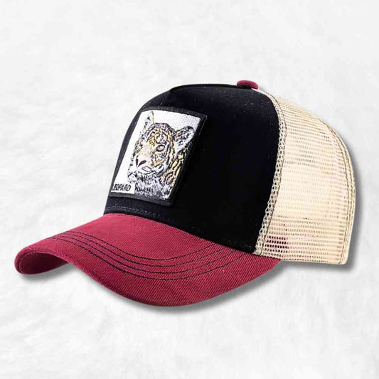 Casquette Trucker Homme Léopard 