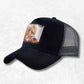 Casquette Trucker Lion noir