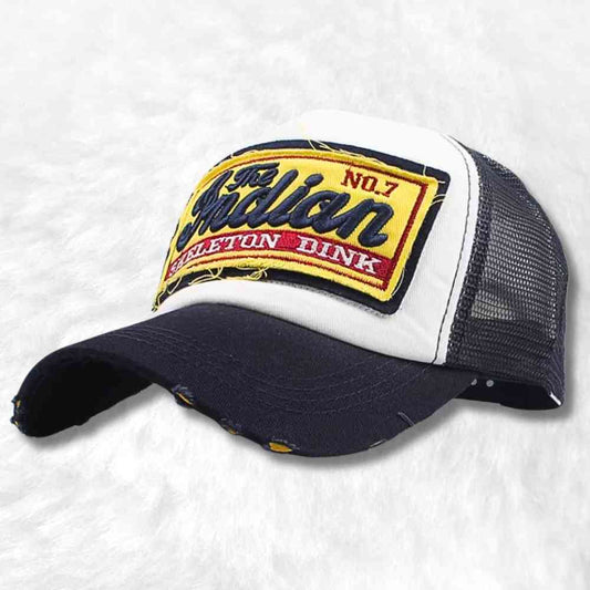 Casquette Trucker Vintage​ bleu marine