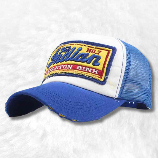 Casquette Trucker Vintage​ bleu