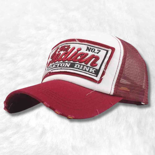 Casquette Trucker Vintage​ rouge