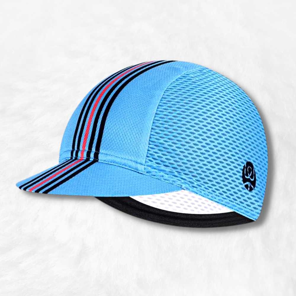 Casquette Vélo Bleu Ciel.