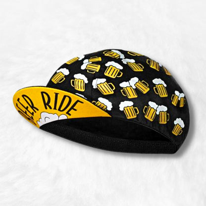 Casquette Vélo Fun noir.