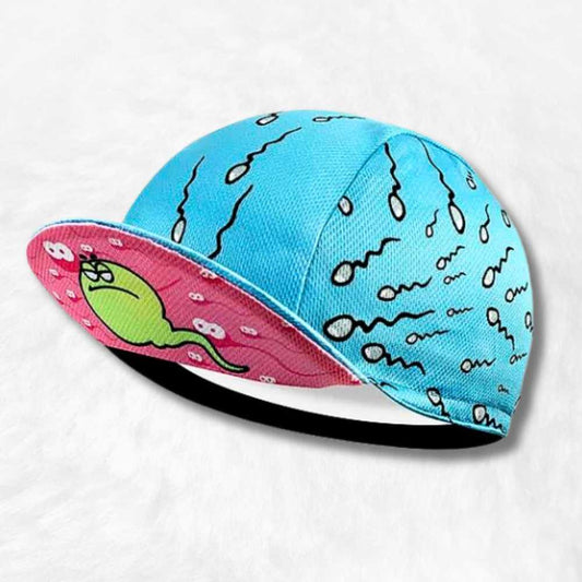 Casquette Vélo Spermatozoïde.