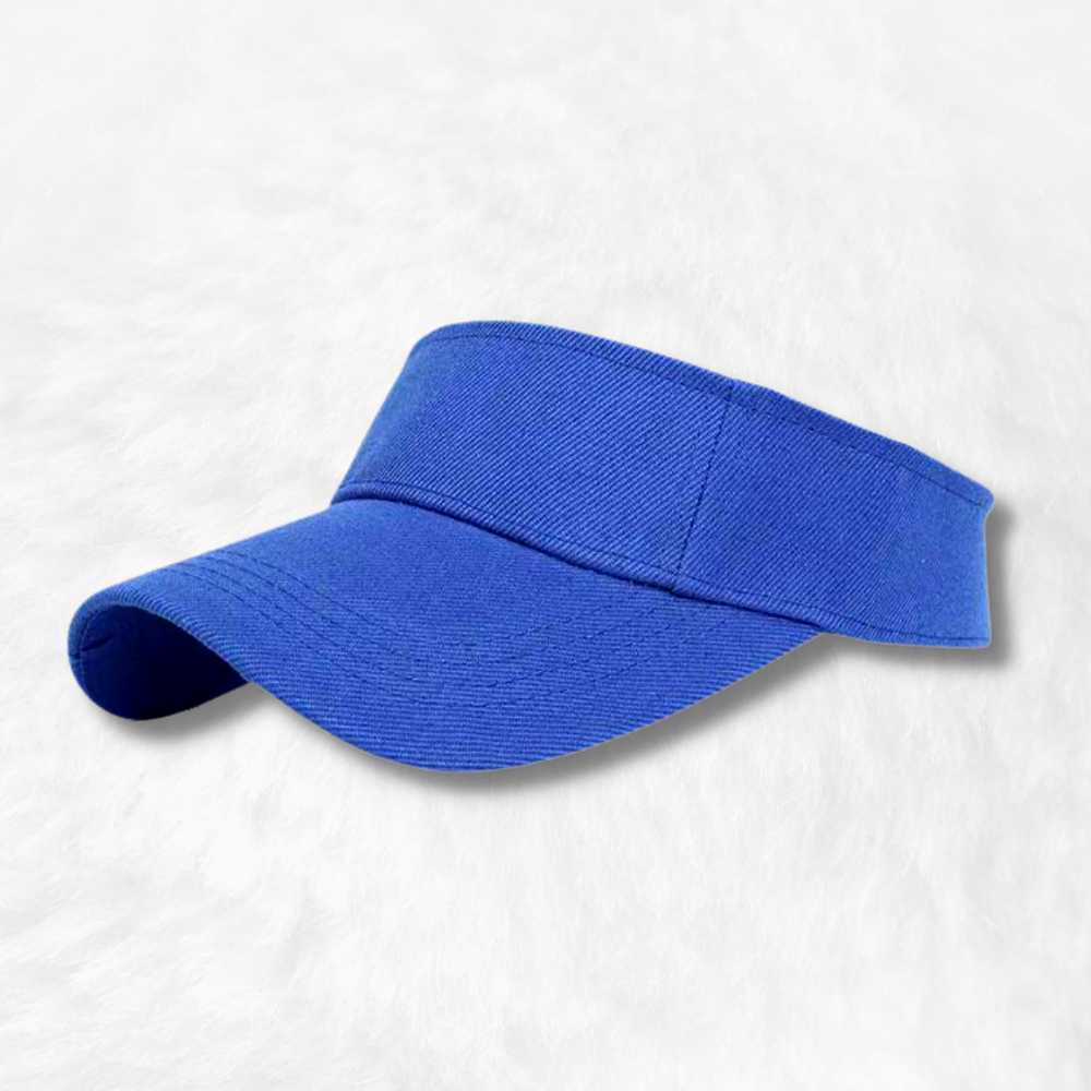 Casquette Visière Bleu.