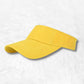 Casquette Visière Jaune.