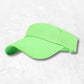 Casquette Visière Vert Fluo.