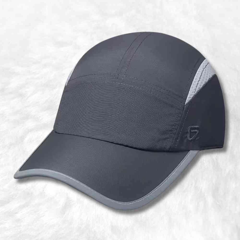 Casquette Anti UV grise foncé