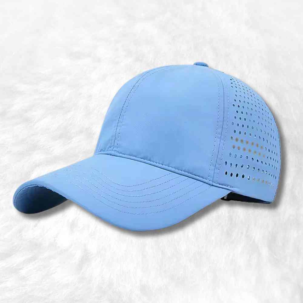 Casquette Grande Taille Sport bleu ciel