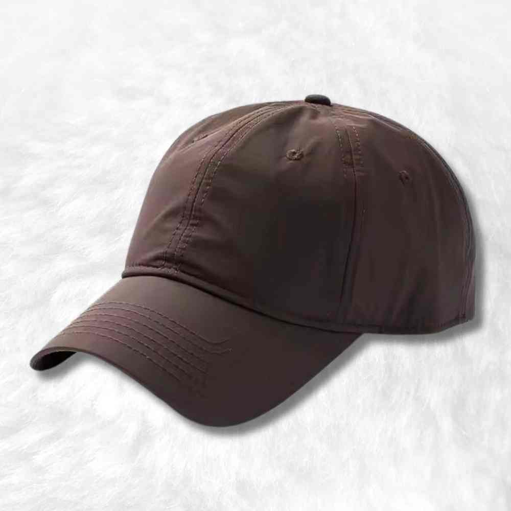 Casquette Imperméable marron
