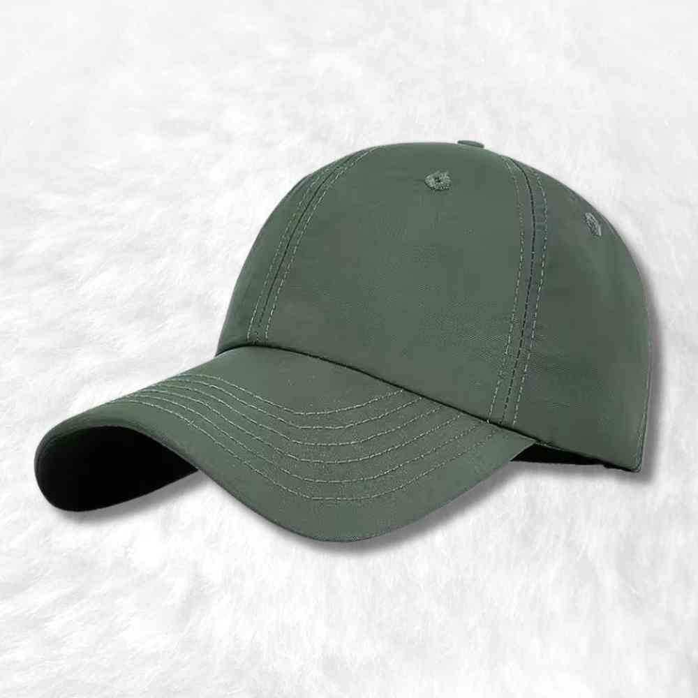 Casquette Imperméable verte