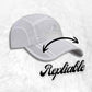 Casquette Montagne blanche pliable