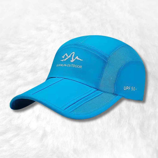 Casquette Montagne bleu