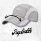 Casquette Montagne grise visière repliable