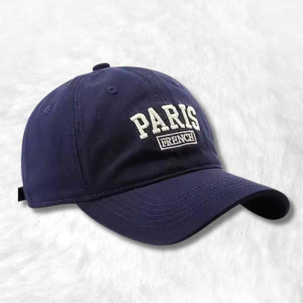 Casquette Paris bleu