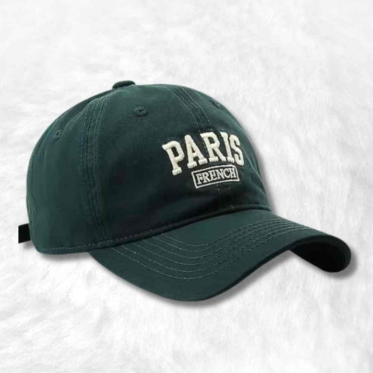 Casquette Paris vert