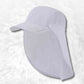 Casquette Protège Nuque blanche