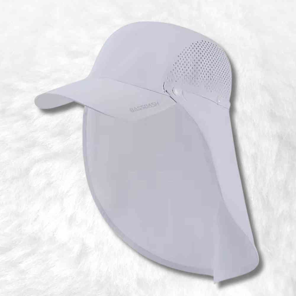 Casquette Protège Nuque blanche