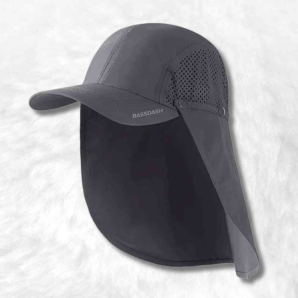 Casquette Protège Nuque gris