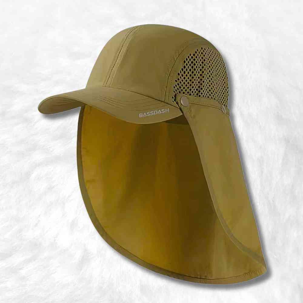 Casquette Protège Nuque kaki
