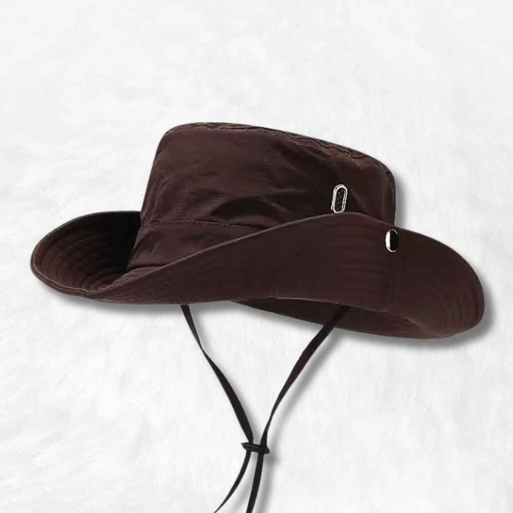 Chapeau Anti UV Homme​ Marron