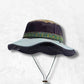 Chapeau Bob Randonnée ethnique bleu
