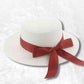 Chapeau de Paille Femme Chic blanc