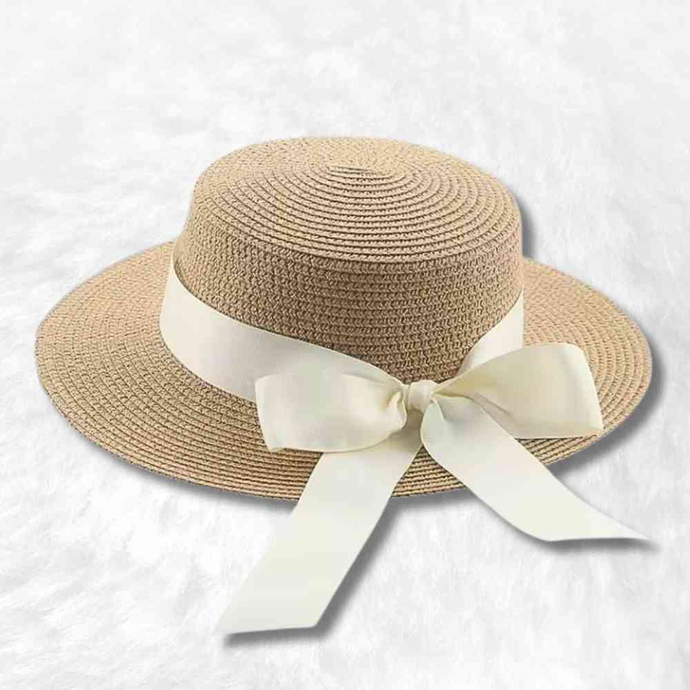 Chapeau de Paille Femme été beige