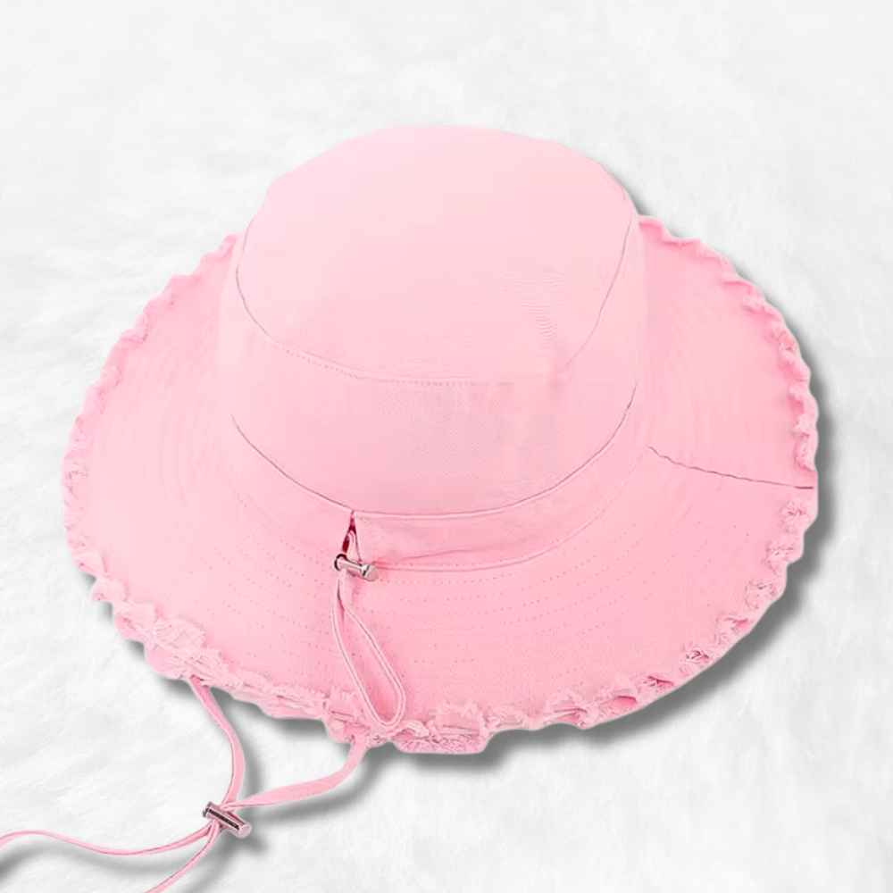 Chapeau Femme Été Rose 