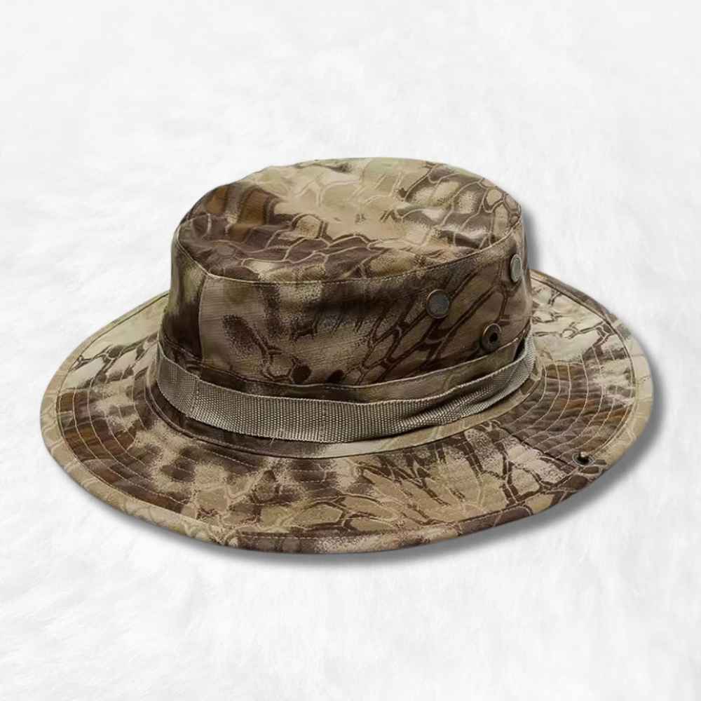 Chapeau Militaire Crocodile Beige 