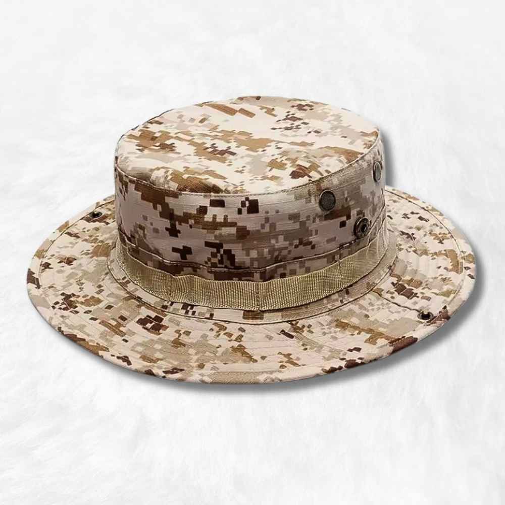 Chapeau Militaire Pixel beige 