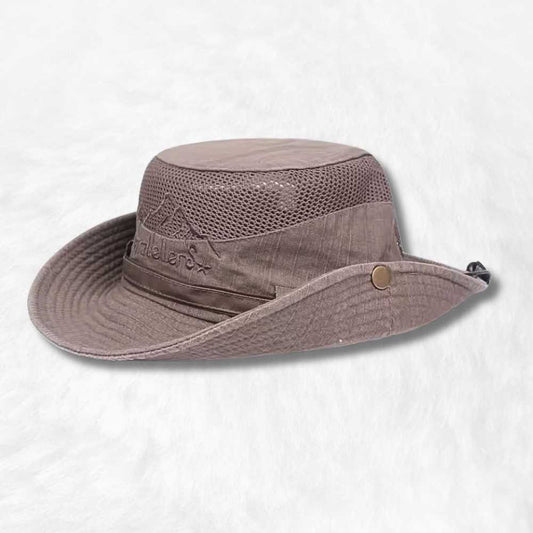 Chapeau Randonnée Homme marron