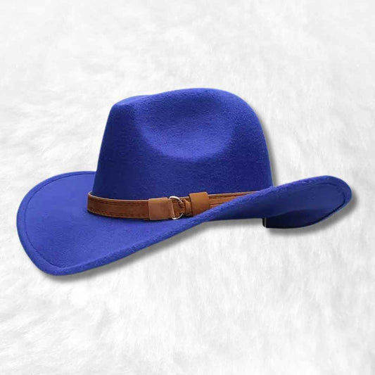 Chapeau Cowboy Femme bleu marine