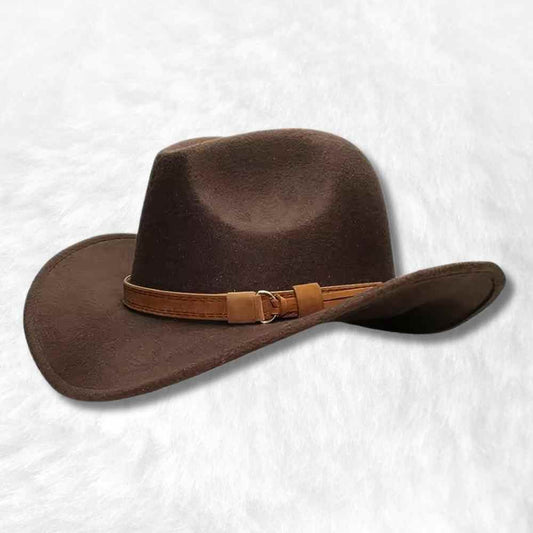 Chapeau Cowboy Femme marron