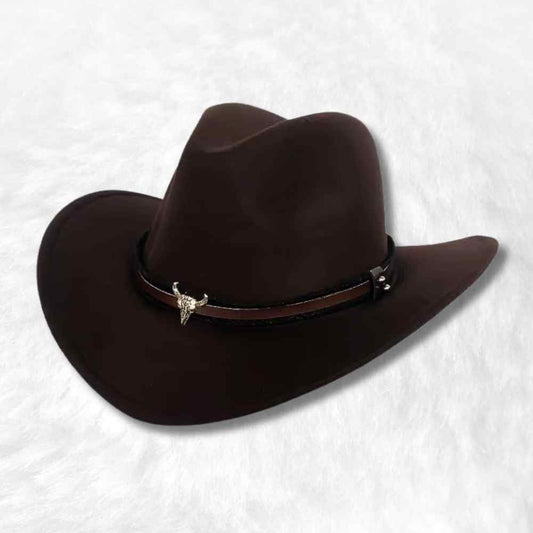Chapeau Cowboy Homme café