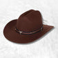 Chapeau Cowboy Homme marron