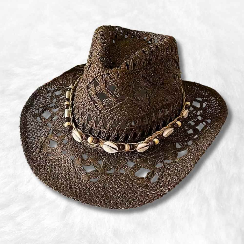 Chapeau Cowboy Paille​ café