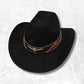 Chapeau Cowboy Authentique noir