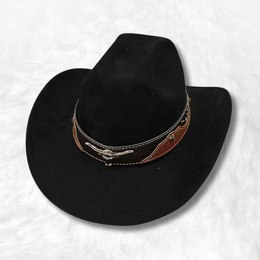 Chapeau Cowboy Authentique noir