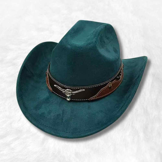 Chapeau Cowboy Authentique vert