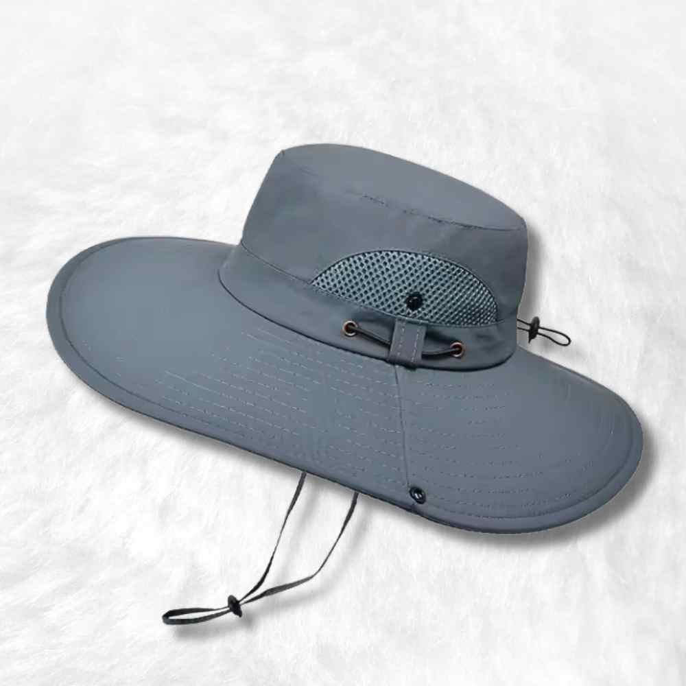 Illustration du Chapeau Safari Femme Gris 