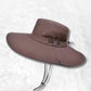 Illustration du Chapeau Safari Femme Marron