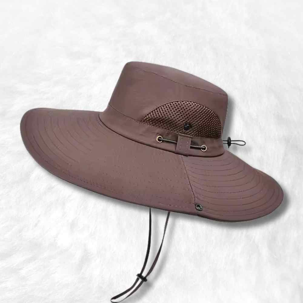 Illustration du Chapeau Safari Femme Marron