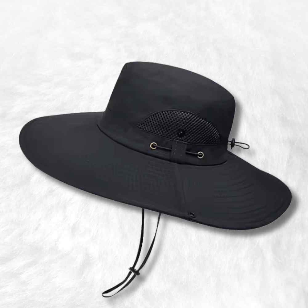 Illustration du Chapeau Safari Femme Noir 