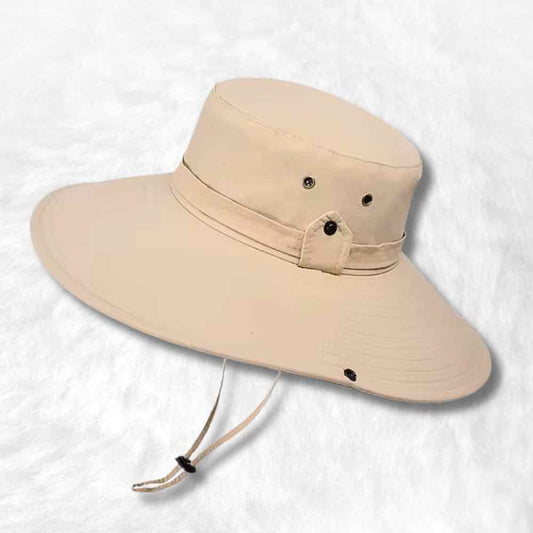 Chapeau Safari Homme Beige